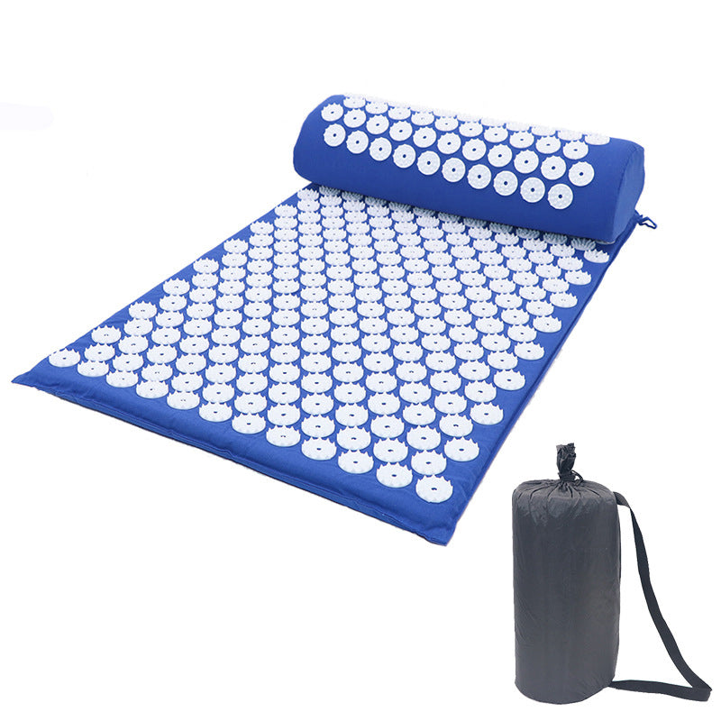 Acupressure Yoga Mat: Exercise & Massage Set