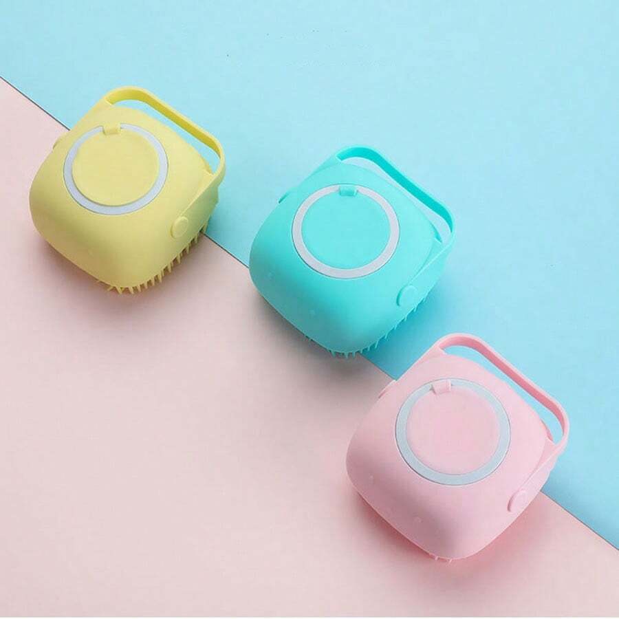 2-in-1 Reusable Silicone Baby Bath Brush