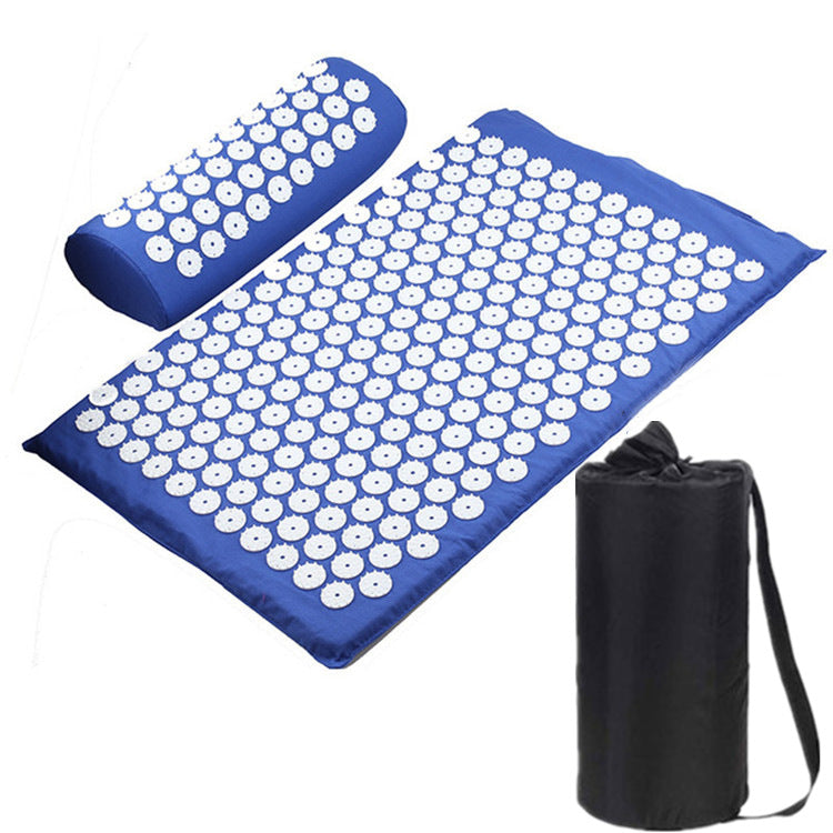 Acupressure Yoga Mat: Exercise & Massage Set