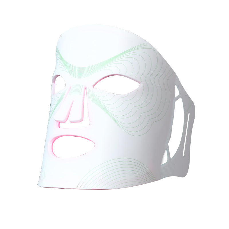 LED Face Mask: 7 Color Light Therapy