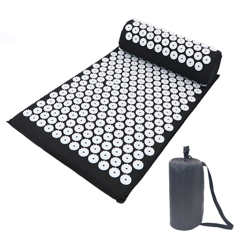 Acupressure Yoga Mat: Exercise & Massage Set