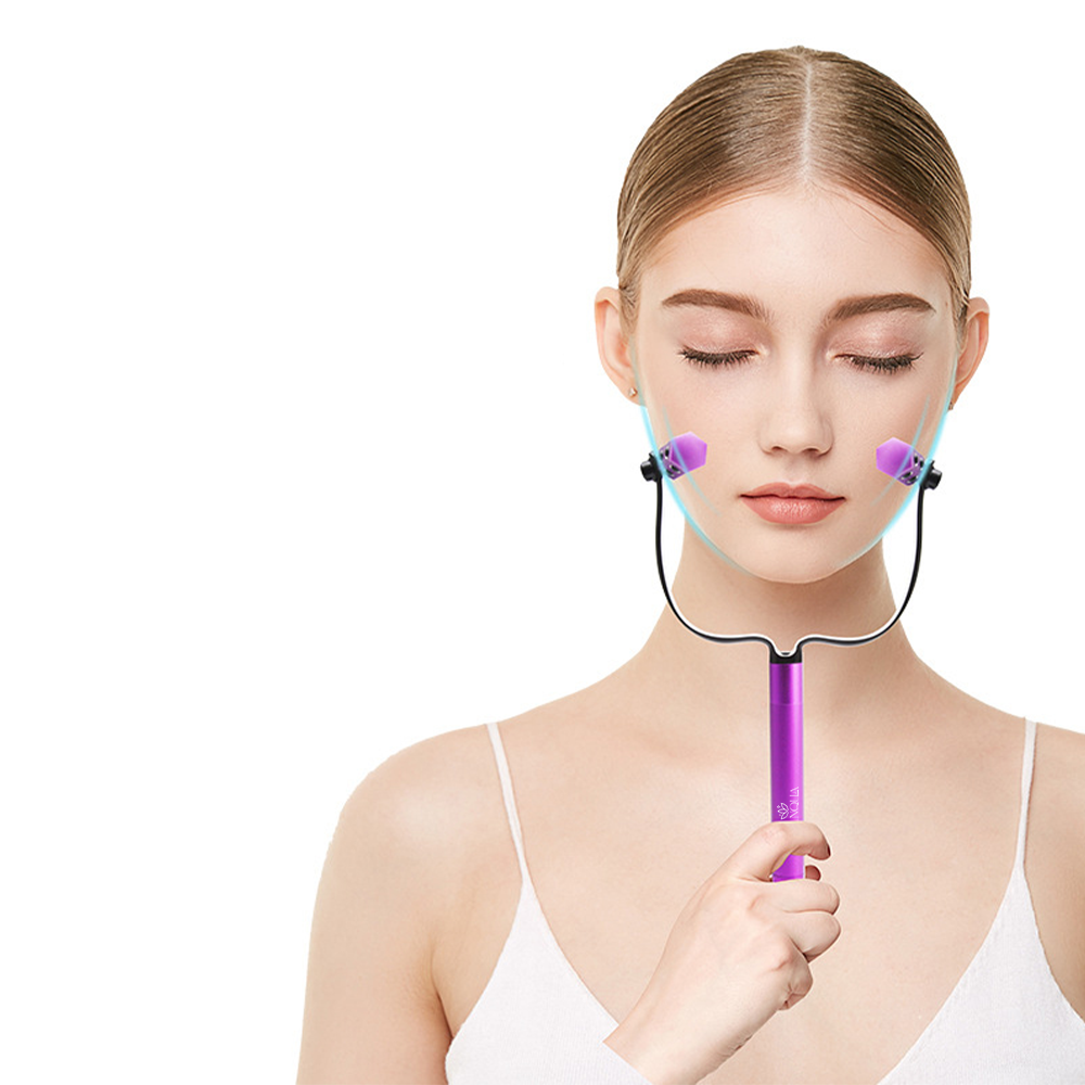 Y-Shaped Electric Face Massager